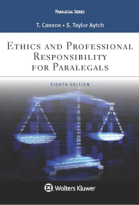 Cover image: Ethics and Professional Responsibility for Paralegals 8th edition 9781454873372