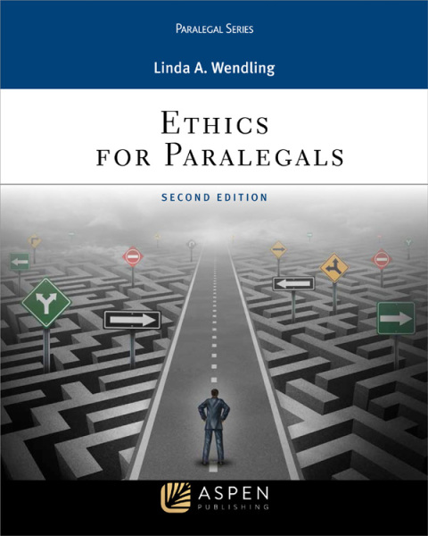 Cover image for book Ethics for Paralegals