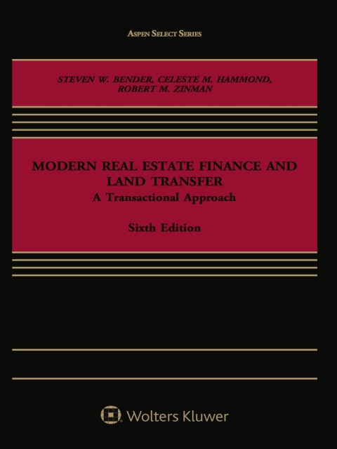 Cover image for book Modern Real Estate Finance and Land Transfer