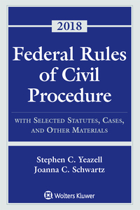 Federal Rules Of Civil Procedure With Selected Statutes