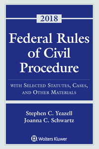 Federal Rules Of Civil Procedure With Selected Statutes