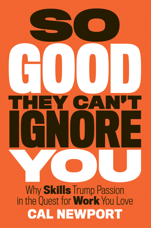 Cover image for book So Good They Can't Ignore You