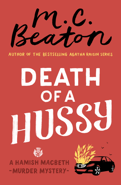 Cover image for book Death of a Hussy