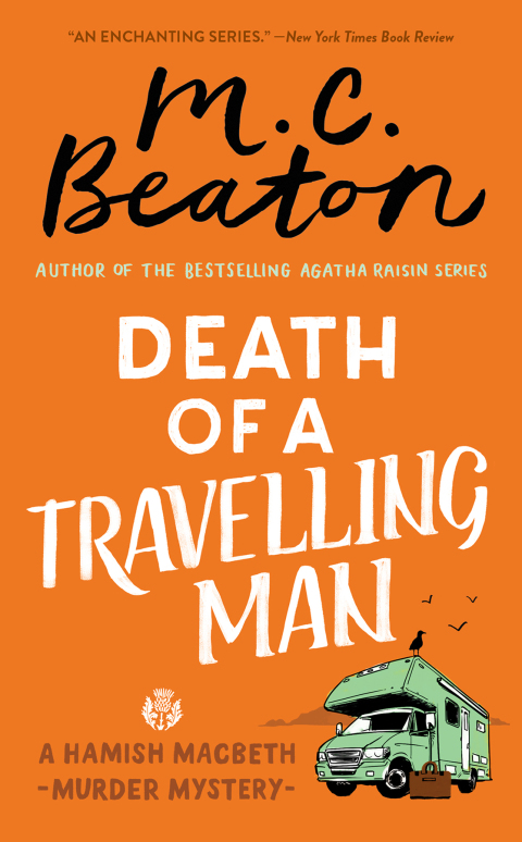 Cover image for book Death of a Travelling Man