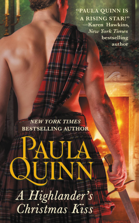 Cover image for book A Highlander's Christmas Kiss