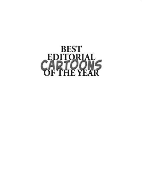 Cover image for book Best Editorial Cartoons of the Year