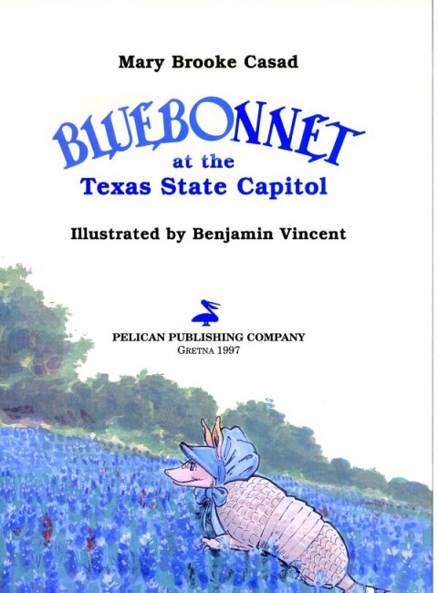 Bluebonnet at the Texas State Capitol 