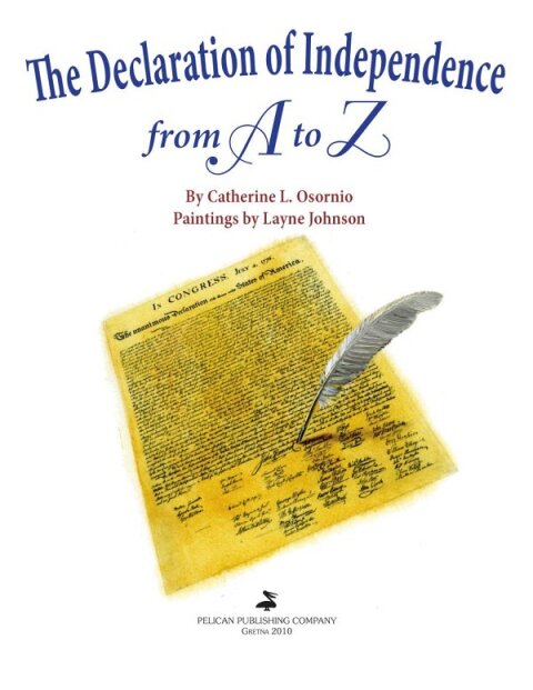 Cover image for book The Declaration of Independence from A to Z