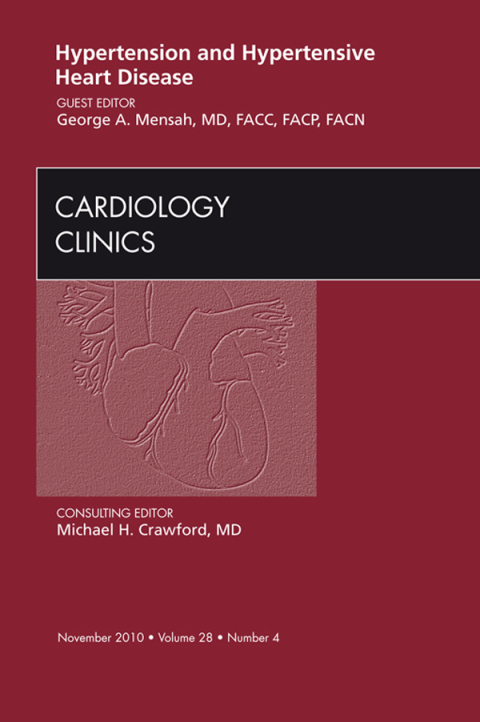 Cover image for book Hypertension and Hypertensive Heart Disease, An Issue of Cardiology Clinics