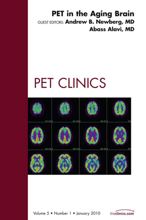 Cover image for book PET in the Aging Brain, An Issue of PET Clinics