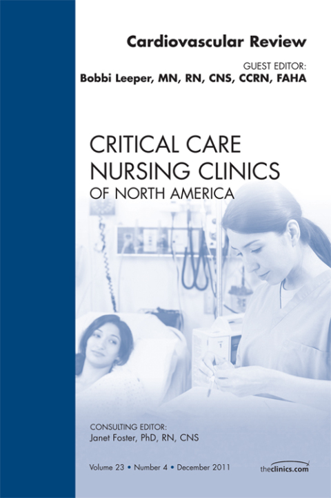 Cover image for book Cardiac Review, An Issue of Critical Care Nursing Clinics