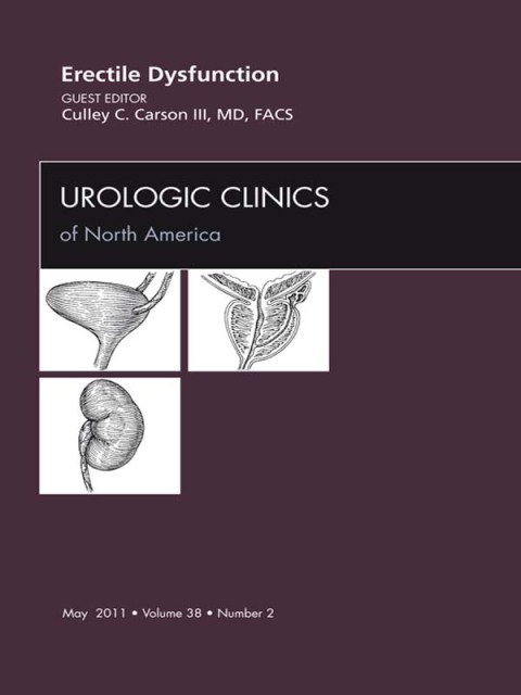 Cover image for book Erectile Dysfunction, An Issue of Urologic Clinics