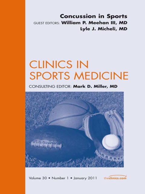 Cover image for book Concussion in Sports, An Issue of Clinics in Sports Medicine