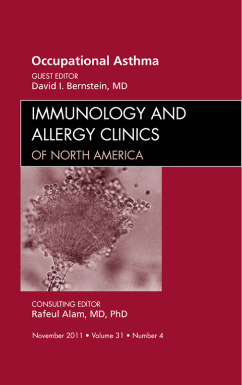 Cover image for book Occupational Asthma, An Issue of Immunology and Allergy Clinics