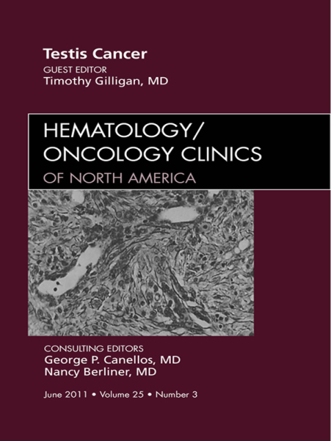 Cover image for book Testes Cancer, An Issue of Hematology/Oncology Clinics of North America