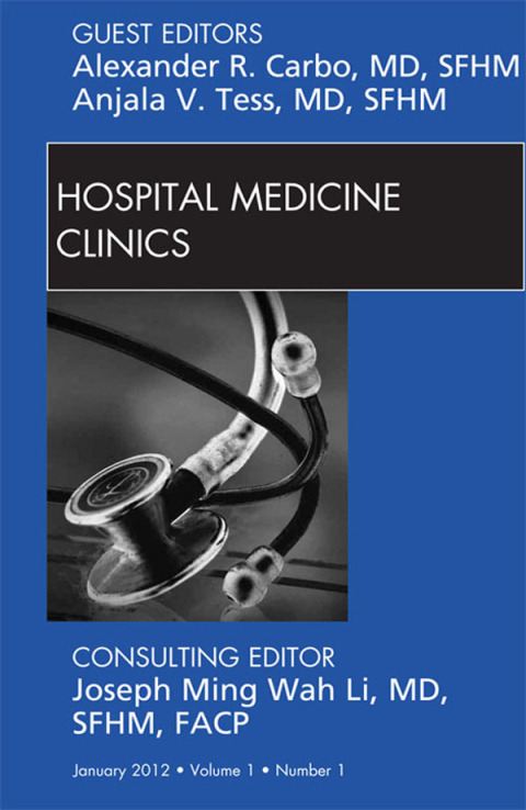 Cover image for book Volume 1, Issue 1, an issue of Hospital Medicine Clinics