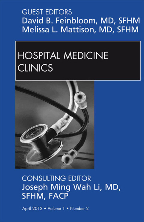 Cover image for book Volume 1, Issue 2, an issue of Hospital Medicine Clinics