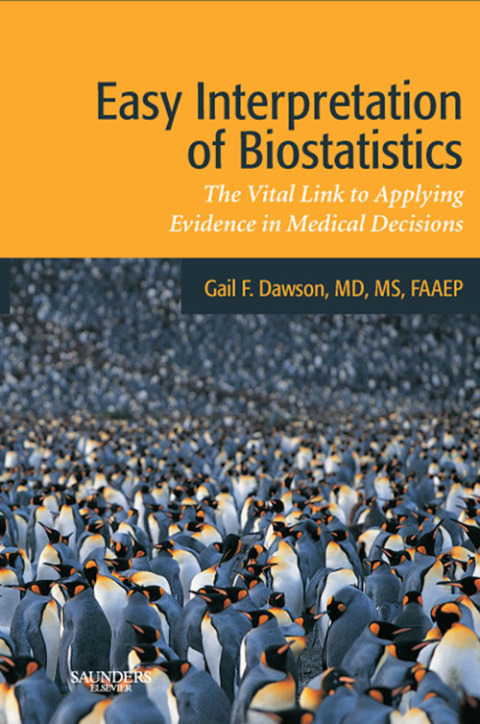 Cover image for book Easy Interpretation of Biostatistics