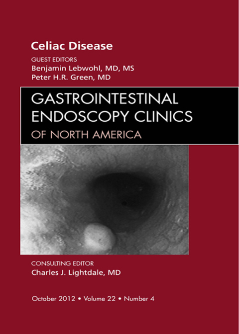 Cover image for book Celiac Disease, An Issue of Gastrointestinal Endoscopy Clinics