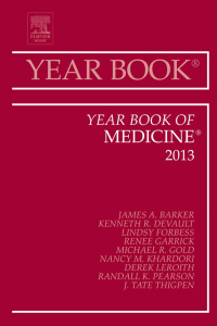 Cover image: Year Book of Medicine 2013 9781455772773