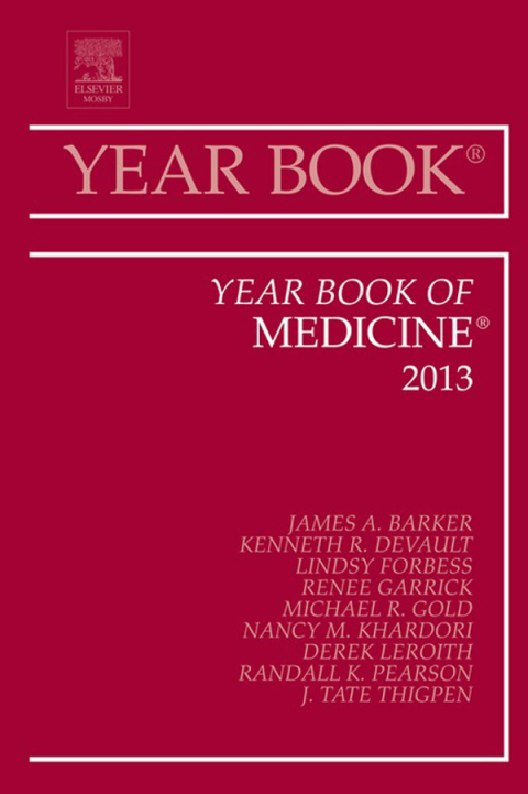 Cover image for book Year Book of Medicine 2013