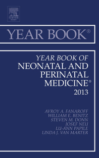 Cover image: Year Book of Neonatal and Perinatal Medicine 2013 9781455772780
