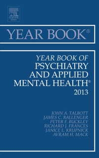Cover image: Year Book of Psychiatry and Applied Mental Health 2013 9781455772889