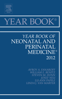 Cover image: Year Book of Neonatal and Perinatal Medicine 2012 9780323091084