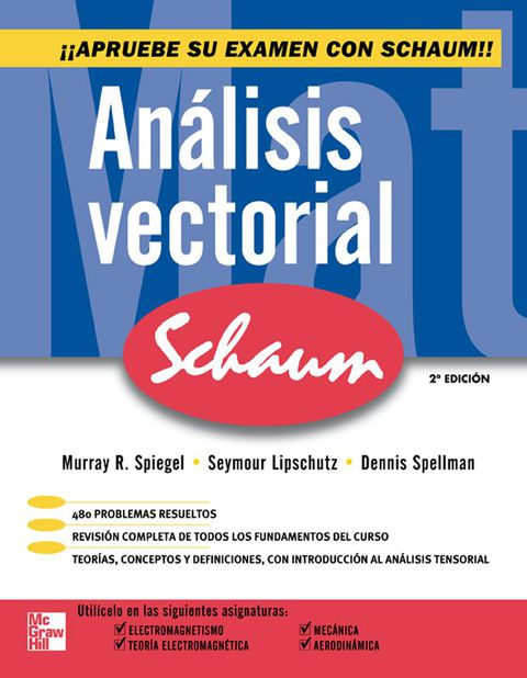 Cover image for book Análisis Vectorial