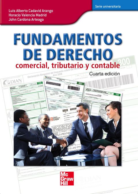 Cover image for book Fundamentos de derecho comercial, tributario y contable