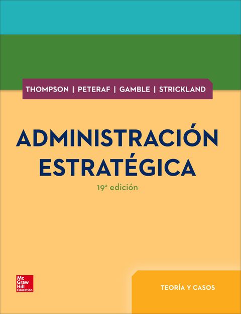 Cover image for book Administración estratégica. Teoría y casos