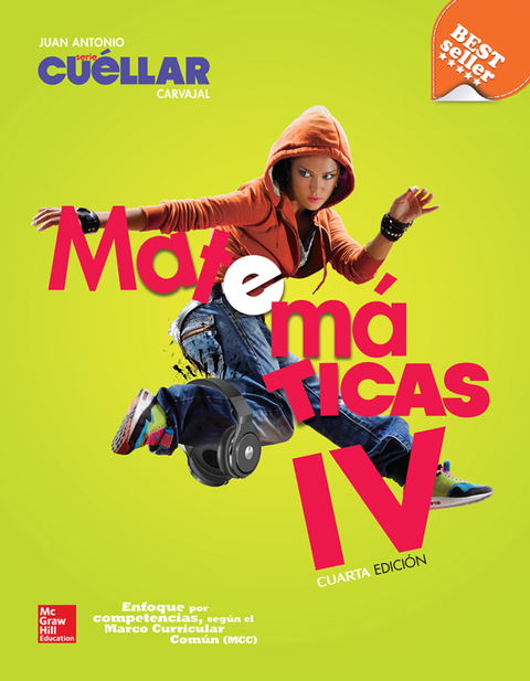 Cover image for book Matemáticas IV. Enfoque por competencias según el MCC