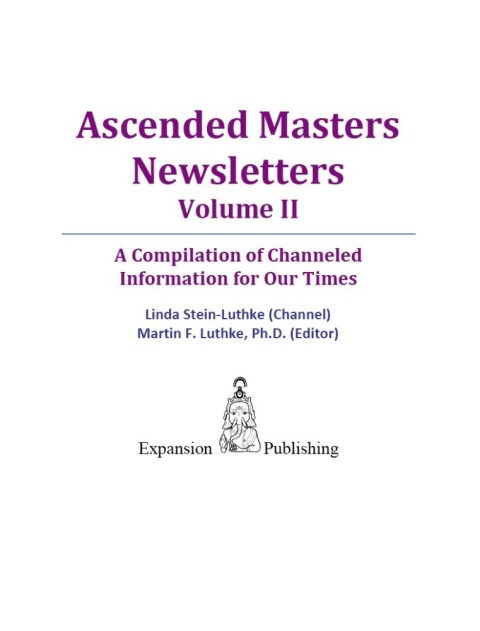 Cover image for book Ascended Masters Newsletters, Vol. II