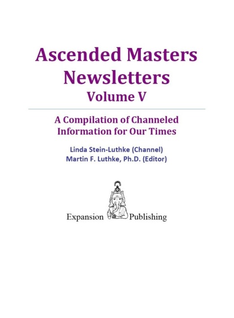 Cover image for book Ascended Masters Newsletters, Vol. V