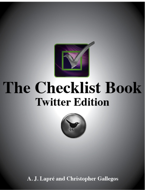 Cover image for book The Checklist Book: Twitter Edition