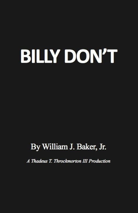 Cover image for book Billy Don't