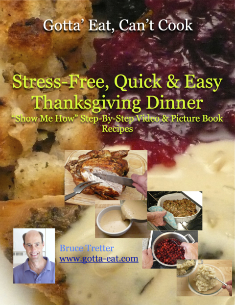Cover image for book Stress-Free, Quick & Easy Thanksgiving Dinner "Show Me How" Video and Picture Book Recipes