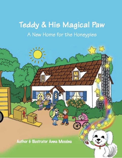 Cover image for book Teddy & His Magical Paw: A New Home for the Honeypies