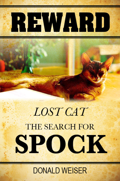 Cover image for book Reward, Lost Cat, The Search for Spock