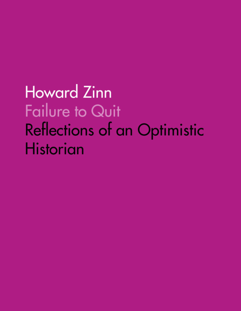 Cover image for book Failure to Quit: Reflections of an Optimistic  Historian