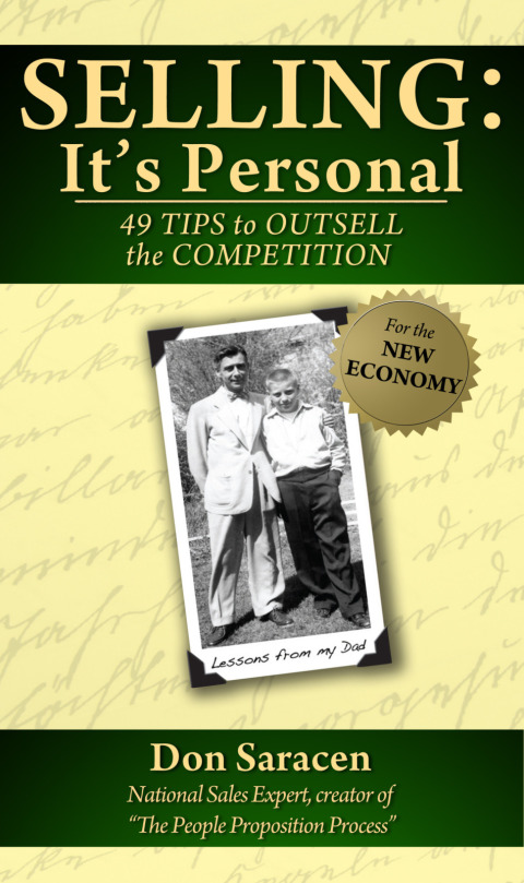 Cover image for book Selling: It's Personal - 49 Tips to Outsell the Competition