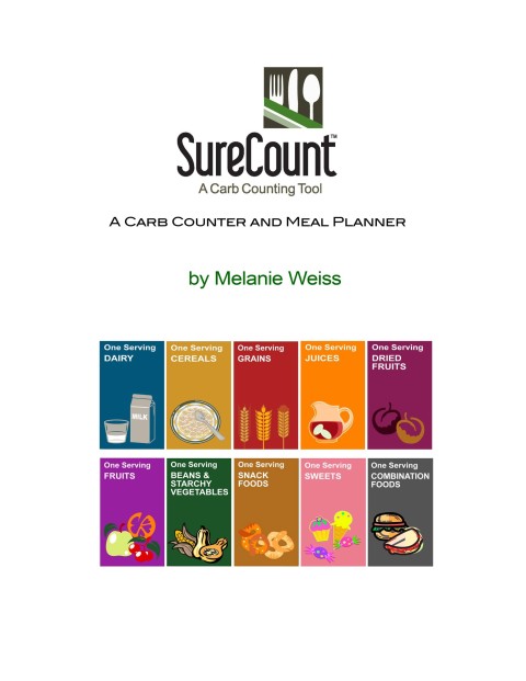 Cover image for book SureCount, Diabetes Management In Your Hands, A Carb Counter and Meal Planner