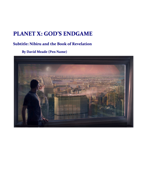Cover image for book Planet X - God's Endgame