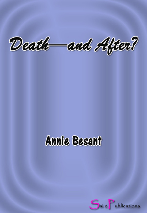 Cover image for book Death--and After?