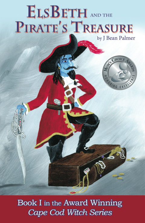 Cover image for book ElsBeth and the Pirate's Treasure, Book I in the Cape Cod Witch Series