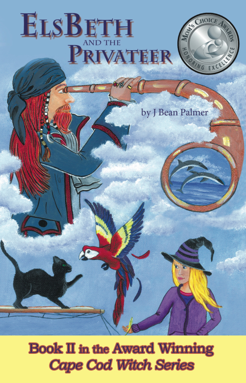 Cover image for book ElsBeth and the Privateer, Book II in the Cape Cod Witch Series