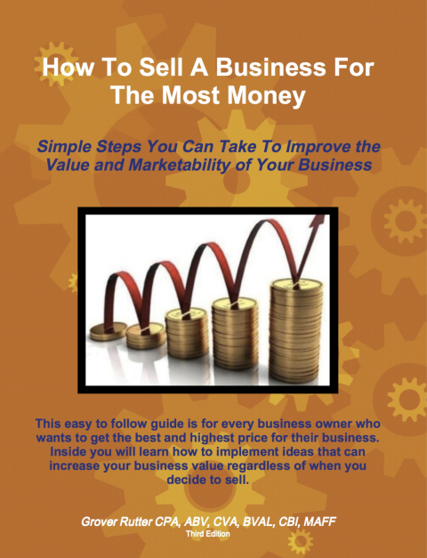 Cover image for book How to Sell a Business for the Most Money Third Edition
