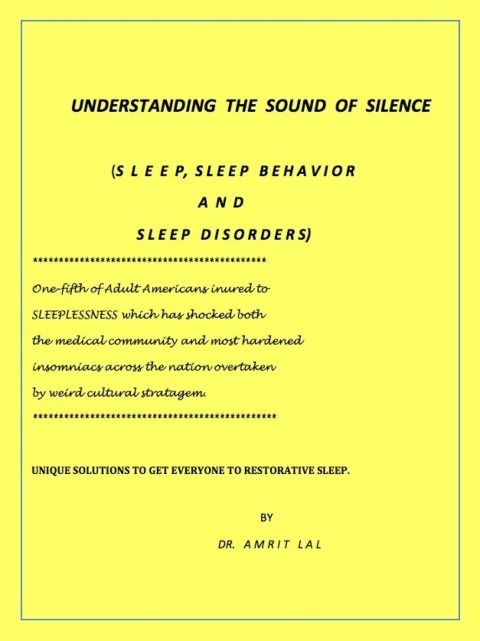 Cover image for book Understanding the Language of Silence -  Sleep, Sleep Behavior and Sleep Disorders
