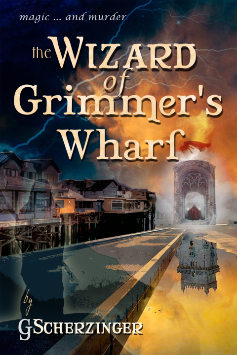 Cover image for book The Wizard of Grimmer's Wharf