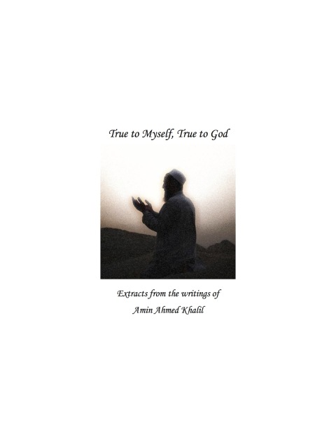 Cover image for book True to Myself, True to God